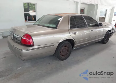 2001 Mercury Grand Marquis Gs z USA, uszkodzony, nr VIN 2MEFM74W51X613819